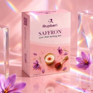 ২টি Rupbari Saffron Goat Milk Bathing Ba  (200g)
